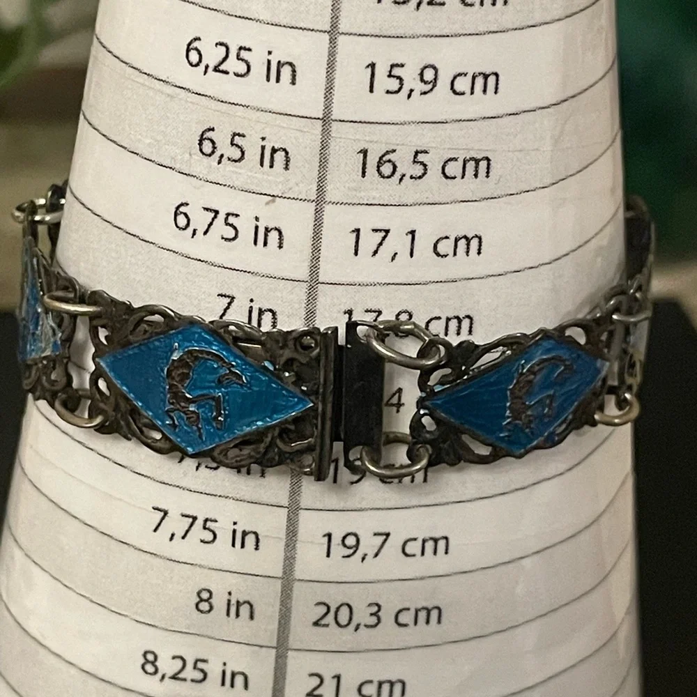 Sterling Siam bracelet - Picture 8 of 8